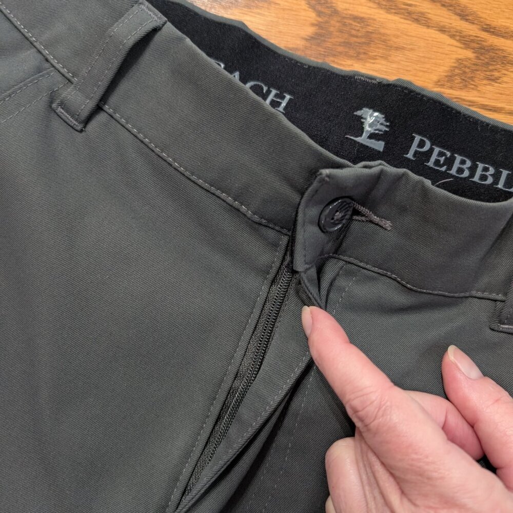 Pebble Beach Performance Golf Pants, Men's 38 x 30 - Picture 3 of 14